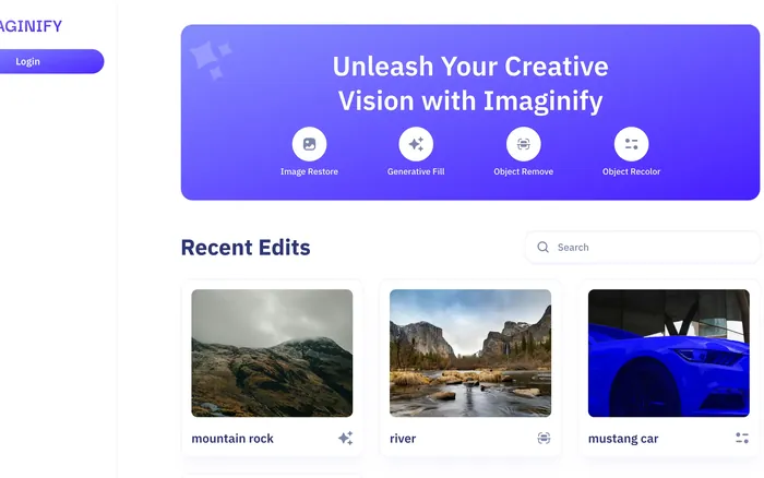 Imaginify image editing