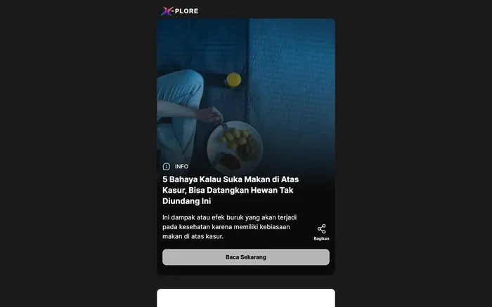 X-PLORE article reader